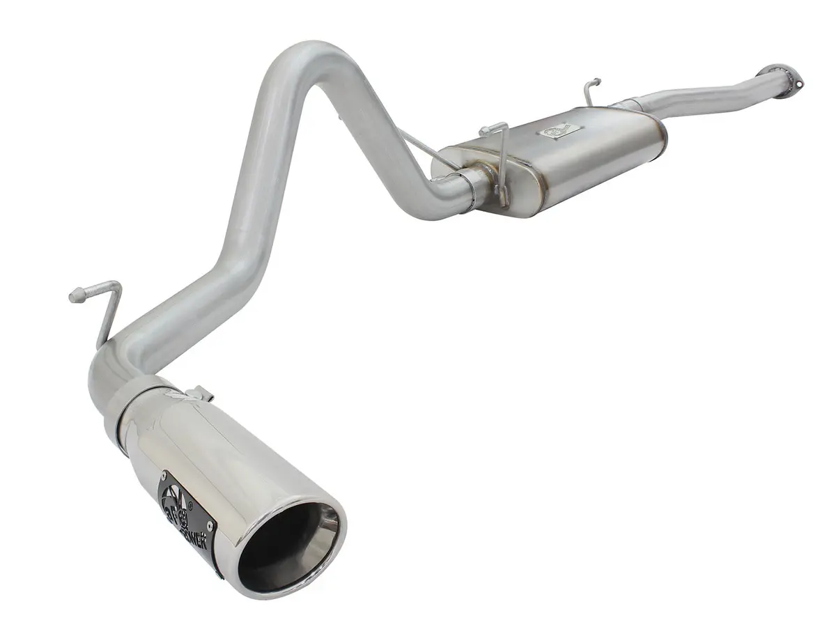 Afe: Mach Force-Xp 2-1/2" 409 Stainless Steel Cat-Back Exhaust System Toyota Tacoma 13-15 L4-2.7L 1