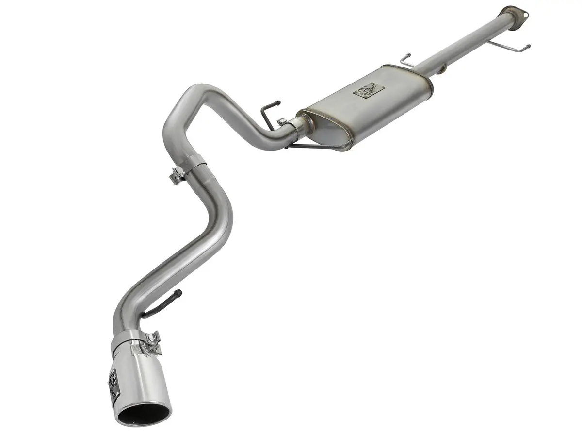 Afe: Mach Force-Xp 2-1/2" Single Rear Exit Stainless Steel Cat-Back Exhaust System Toyota Fj Cruiser 07-17 V6-4.0L 1