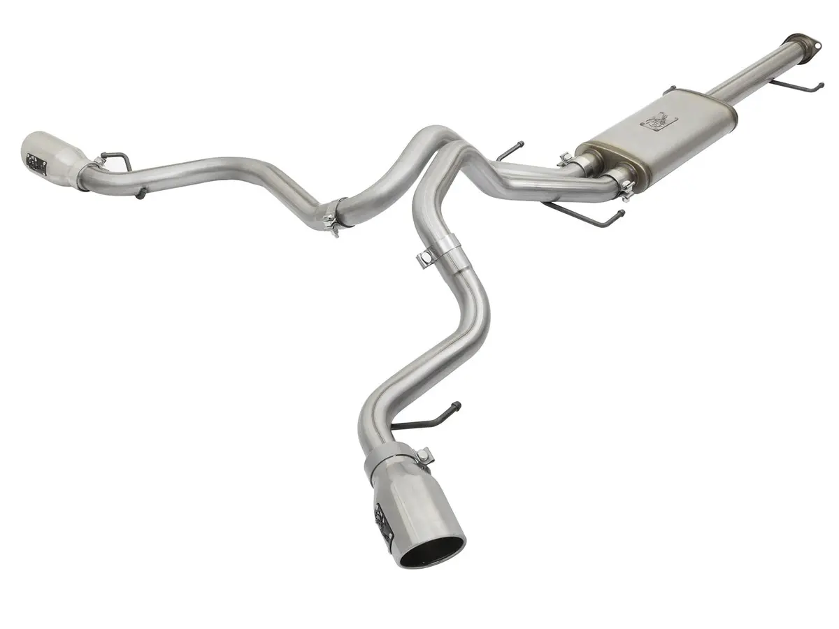 Afe: Mach Force-Xp 3" To 2-1/2" Stainless Steel Cat-Back Exhaust System Toyota Fj Cruiser 07-17 V6-4.0L 1