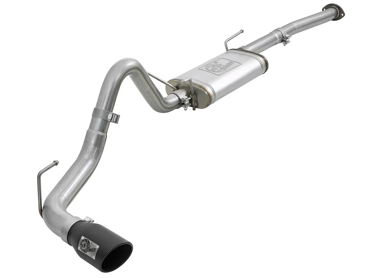 Afe: Mach Force-Xp 2-1/2"-3" Stainless Steel Cat-Back Exhaust System Toyota Tacoma 16-19 L4-2.7L / V6-3.5L 1