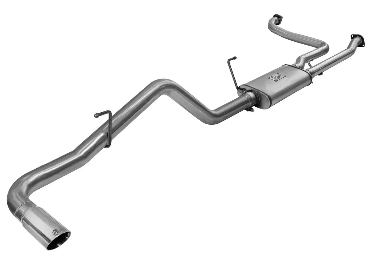 Afe: Mach Force-Xp 2-1/2" To 3" 409 Stainless Steel Cat-Back Exhaust System Nissan Frontier 05-19 V6-4.0L 1