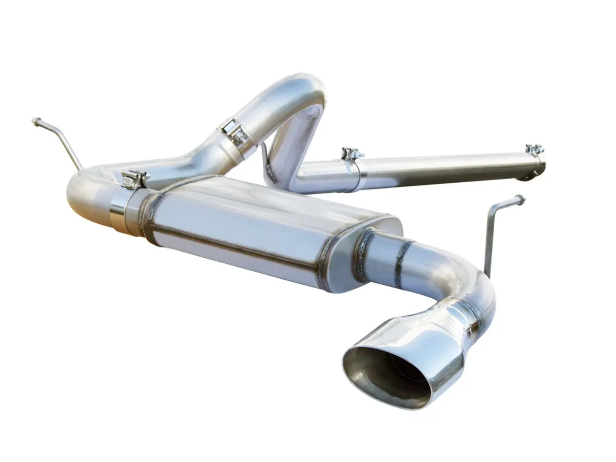 Afe: Mach Force-Xp 3" 409 Stainless Steel Cat-Back Exhaust System Jeep Wrangler (Jk) 07-11 V6-3.8L (4 Dr) 1