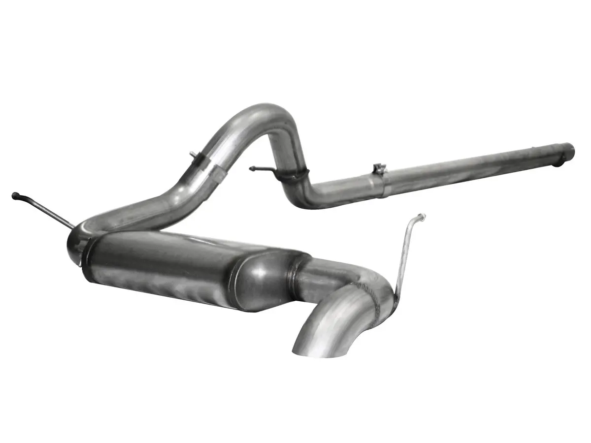 Afe: Mach Force-Xp Hi-Tuck 3" 409 Stainless Steel Cat-Back Exhaust System Jeep Wrangler (Jk) 07-11 V6-3.8L (4-Door) 1