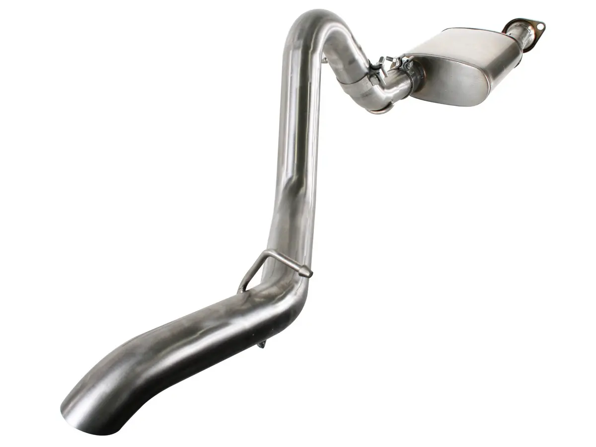 Afe: Mach Force-Xp Hi-Tuck 2-1/2" 409 Stainless Steel Cat-Back Exhaust System Jeep Wrangler (Tj) 00-06 I6-4.0L 1