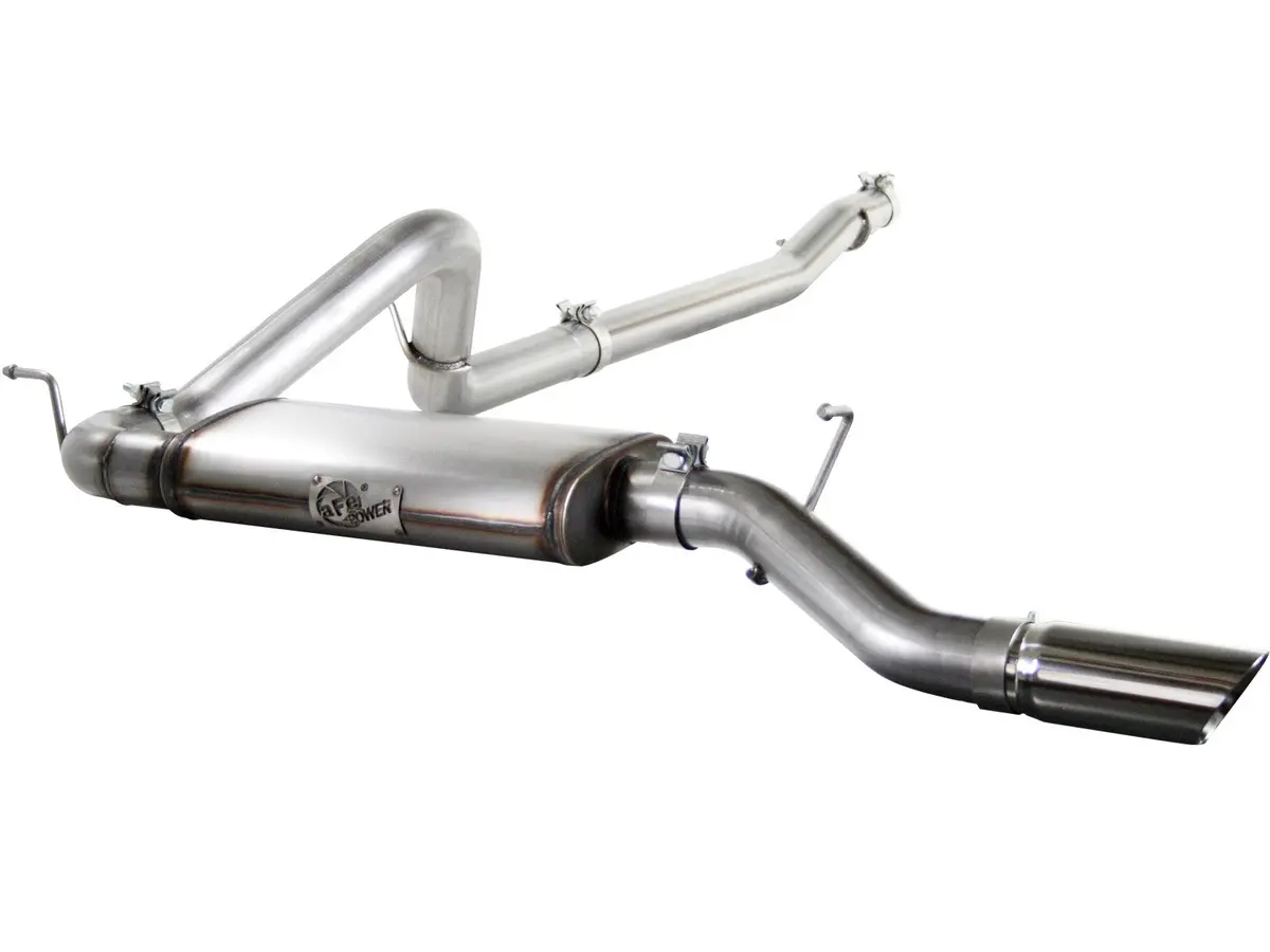 Afe: Mach Force-Xp 3" 409 Stainless Steel Cat-Back Exhaust System Jeep Wrangler (Jk) 12-18 V6-3.6L (4-Door) 1