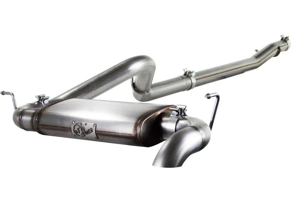 Afe: Mach Force-Xp 3" 409 Stainless Steel Cat-Back Exhaust System Jeep Wrangler (Jk) 12-18 V6-3.6L (2-Door) 2