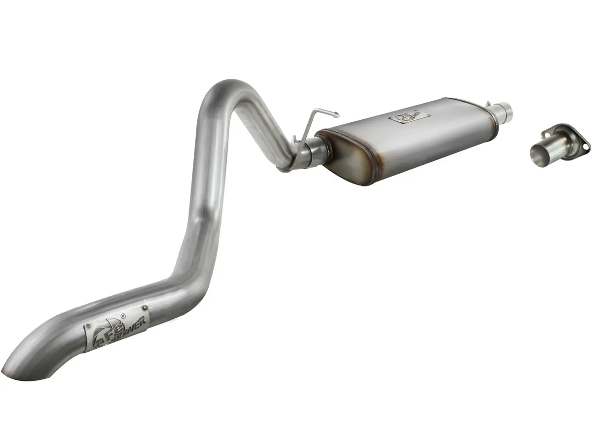 Afe: Mach Force-Xp 2-1/2" 409 Stainless Steel Cat-Back Exhaust System Jeep Cherokee (Xj) 87-01 I6-4.0L 1