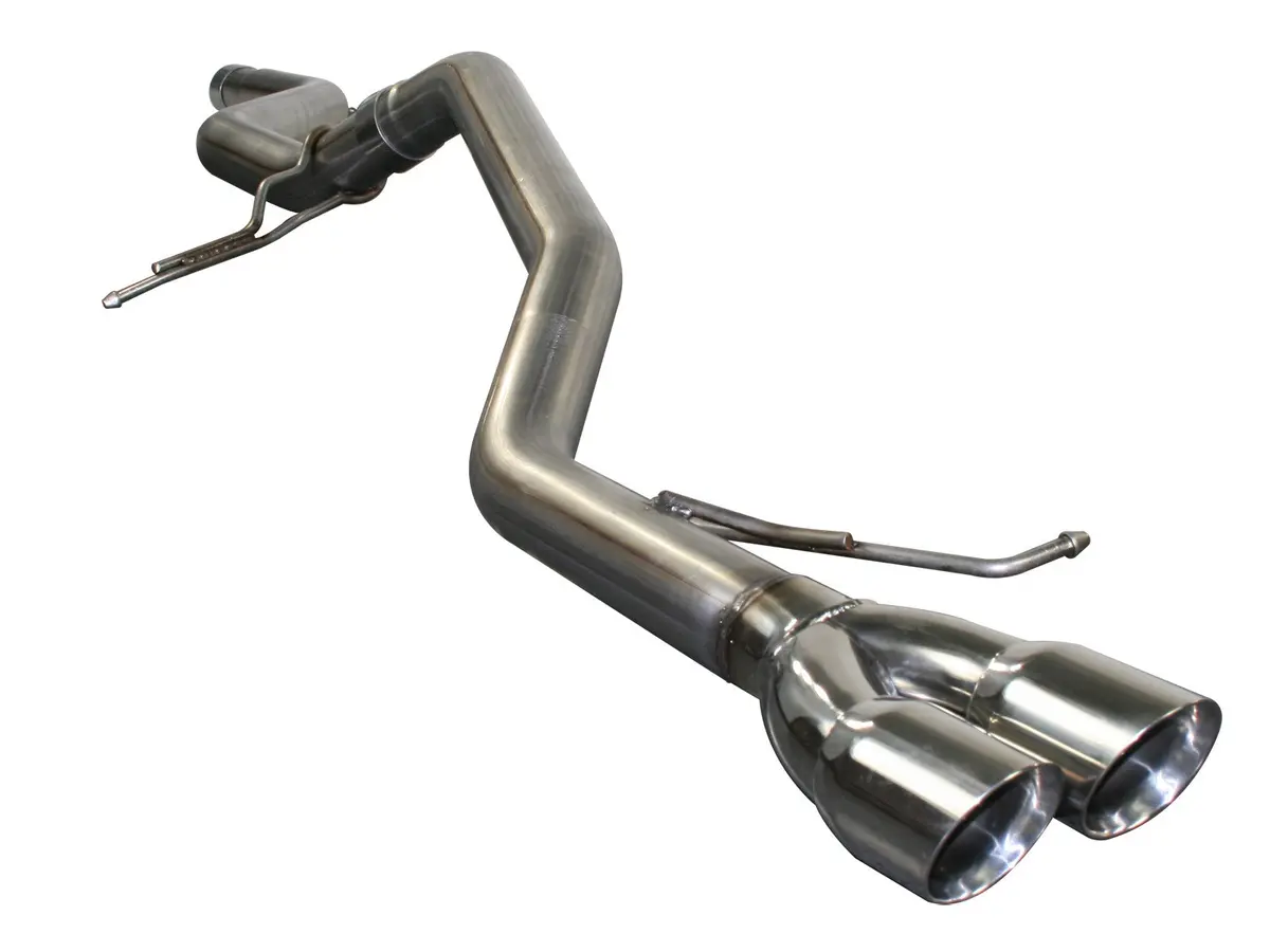 Afe: Large Bore-Hd 2-1/2" 409 Stainless Steel Cat-Back Exhaust System Volkswagen Jetta Tdi 11-14 I4-2.0L 1