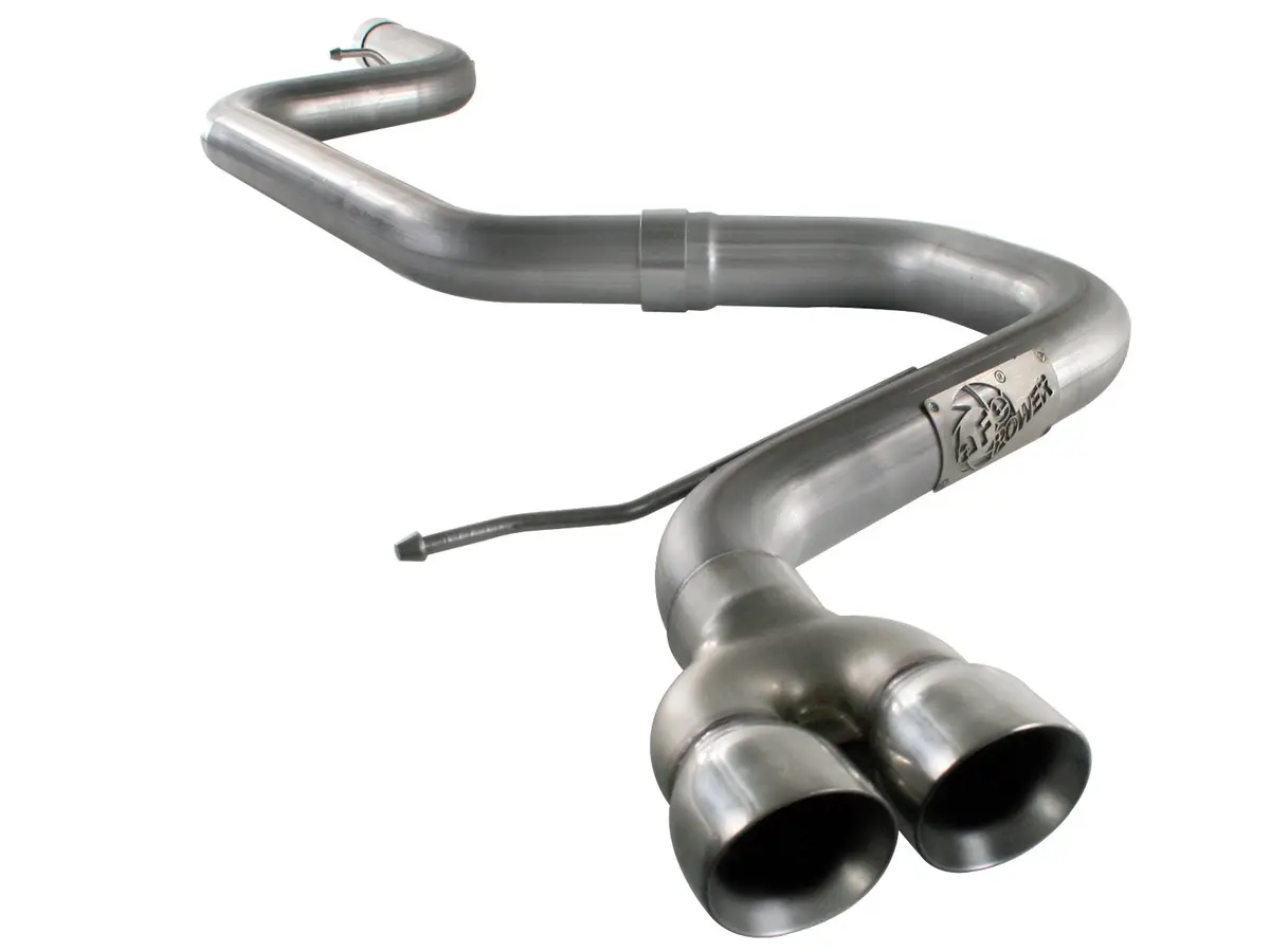 Afe: Large Bore-Hd 2-1/2" 409 Stainless Steel Cat-Back Exhaust System Vw Golf Tdi 11-14 L4-2.0L 1