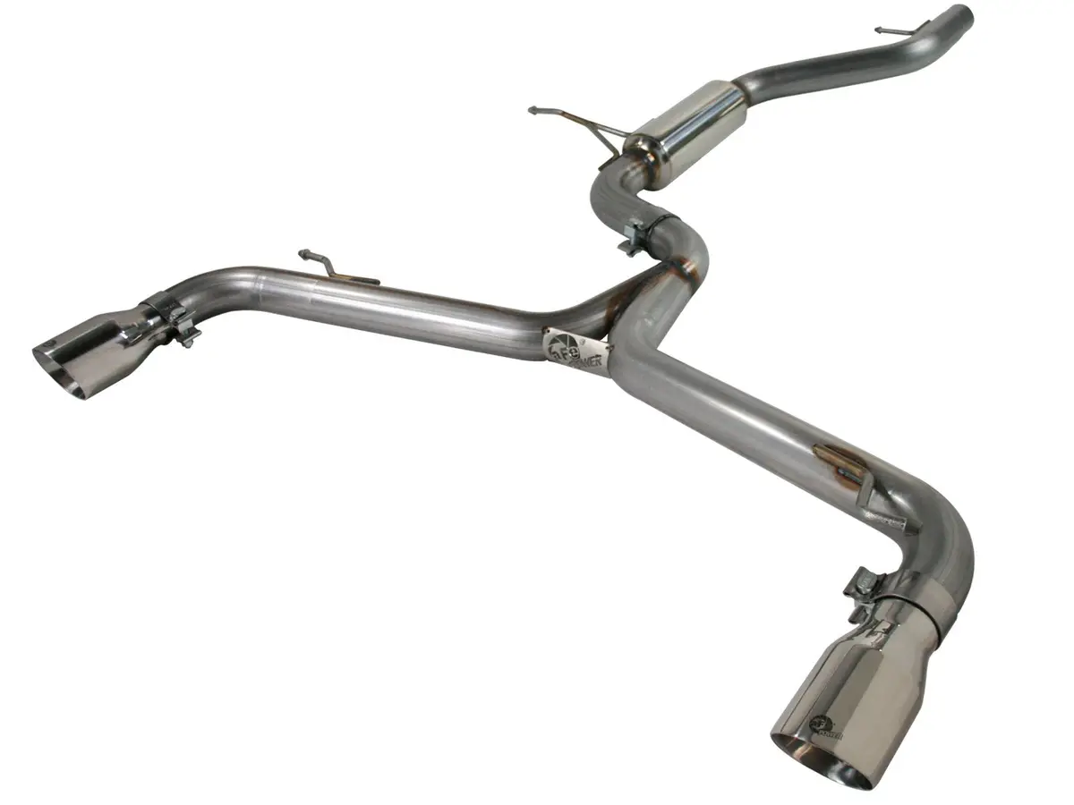 Afe: Mach Force-Xp 2-1/2" 409 Stainless Steel Cat-Back Exhaust System Volkswagen Gti (Mkvi) 10-14 I4-2.0L (T) 1