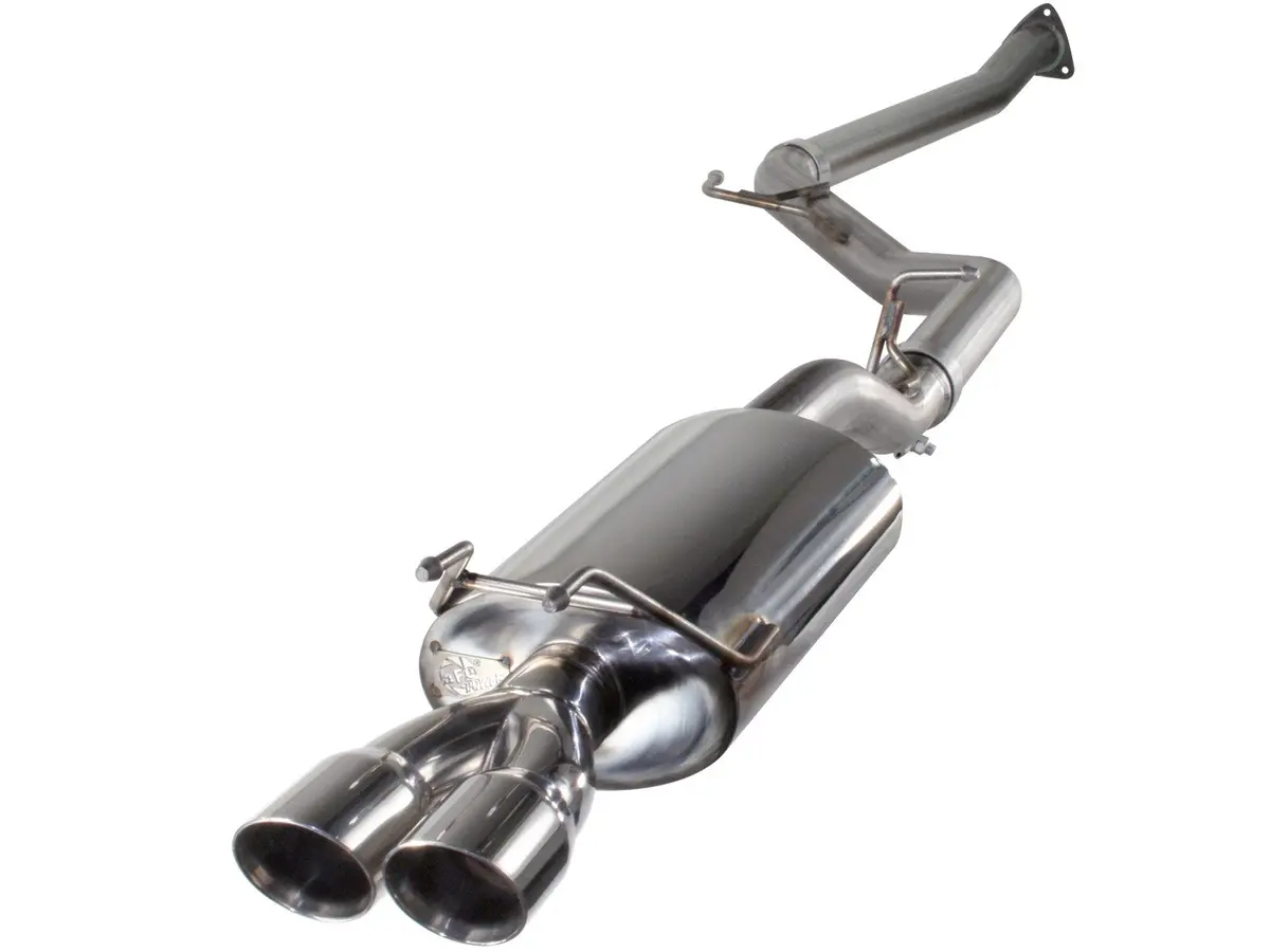 Afe: Takeda 2-1/2" 409 Stainless Steel Cat-Back Exhaust System Honda Civic Si (Sedan) 12-15 I4-2.4L 1