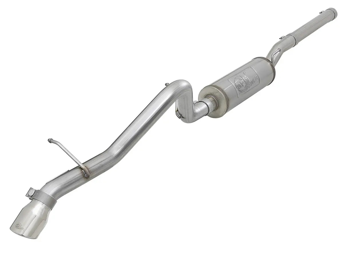 Afe: Mach Force-Xp Hi-Tuck 2-1/2" 409 Stainless Steel Cat-Back Exhaust System Jeep Wrangler (Jk) 07-18 V6-3.6L/3.8L (2/4 Door) 1
