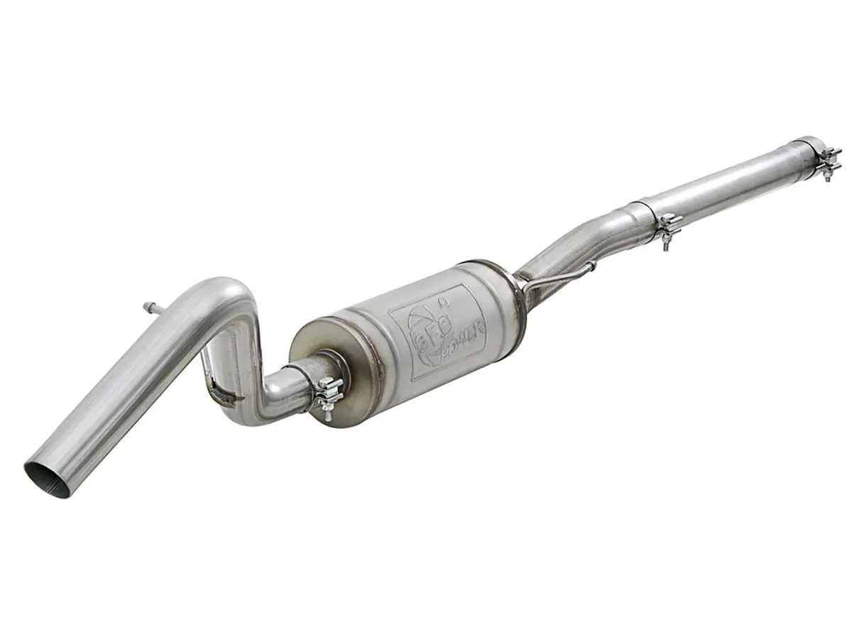 Afe: Mach Force-Xp 2-1/2" 409 Stainless Steel Front Muffler Assembly Exhaust System Jeep Wrangler (Jk) 07-18 V6-3.6L/3.8L (2/4-Door) 1
