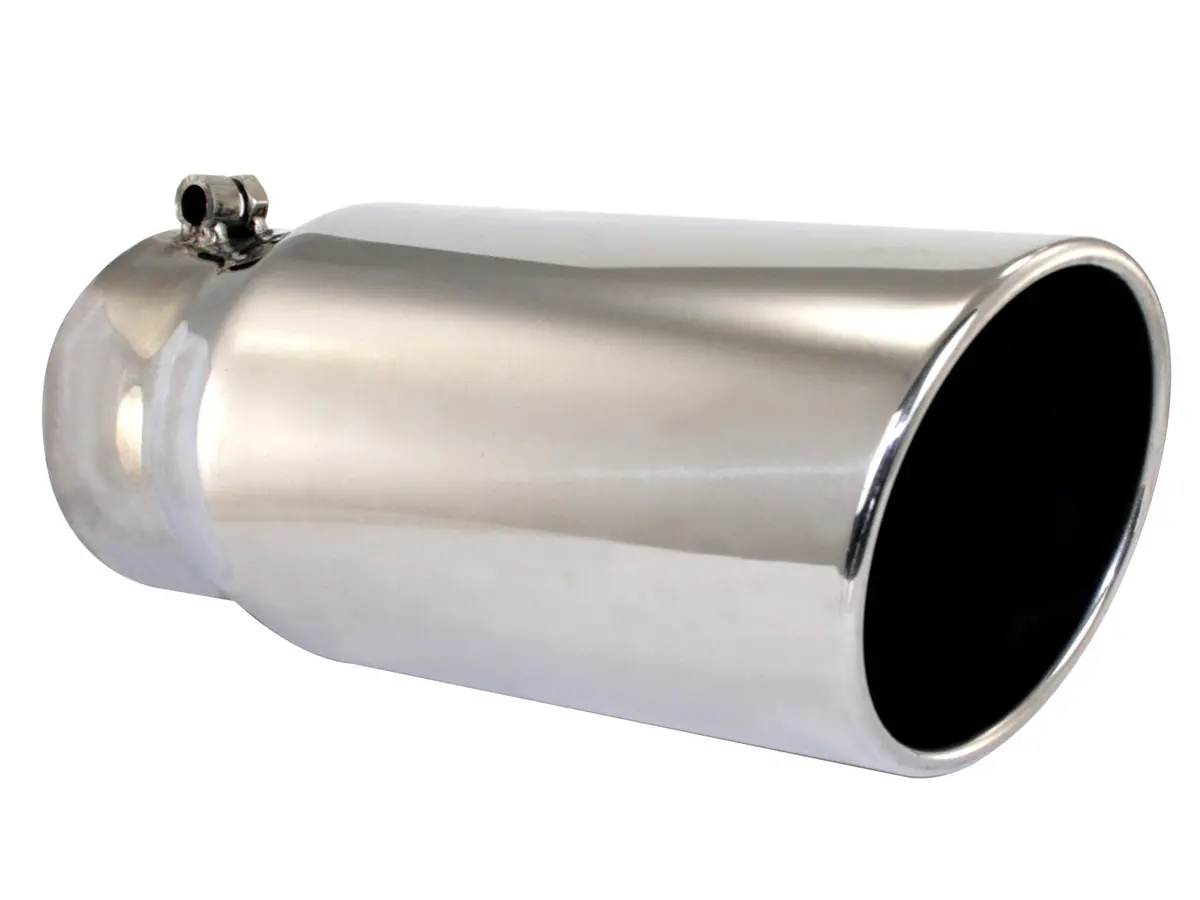 Afe: Mach Force-Xp 4" 304 Stainless Steel Exhaust Tip 4" In X 5" Out X 12" L 1