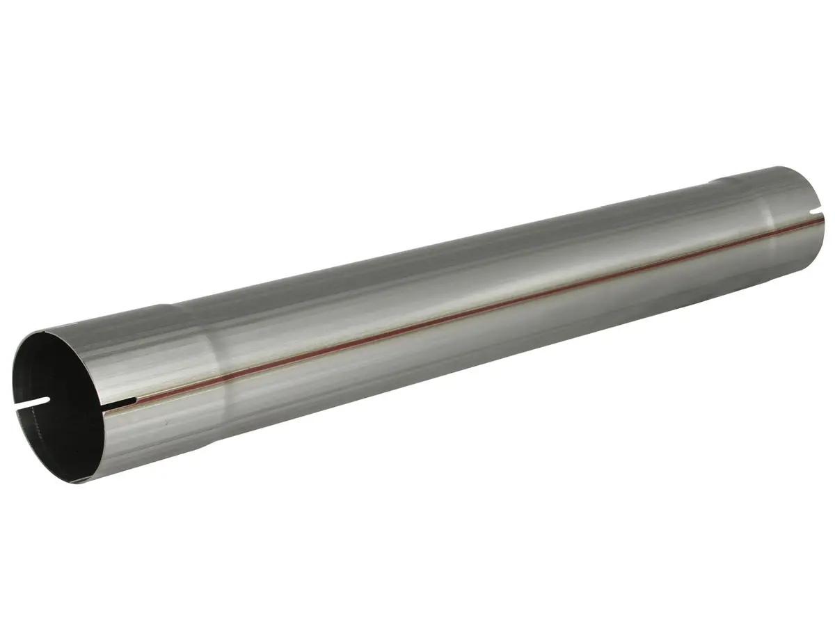 Afe: Mach Force-Xp 4" 409 Stainless Steel Muffler Delete Pipe 4" Muffler Delete Pipe 1