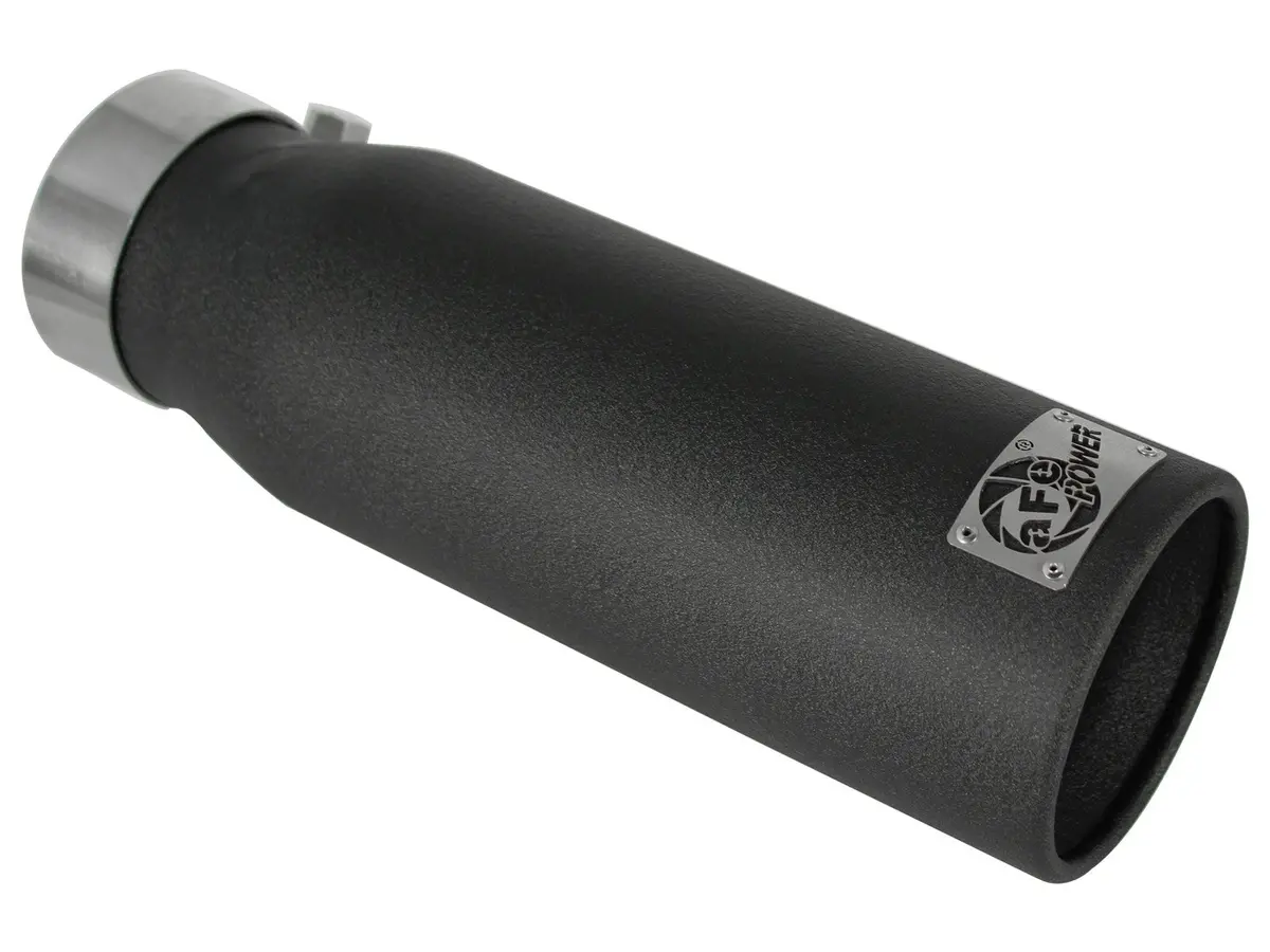Afe: Mach Force-Xp 3" 409 Stainless Steel Exhaust Tip 	 3 In X 4 Out 12 L In Bolt-On (Blk) 1