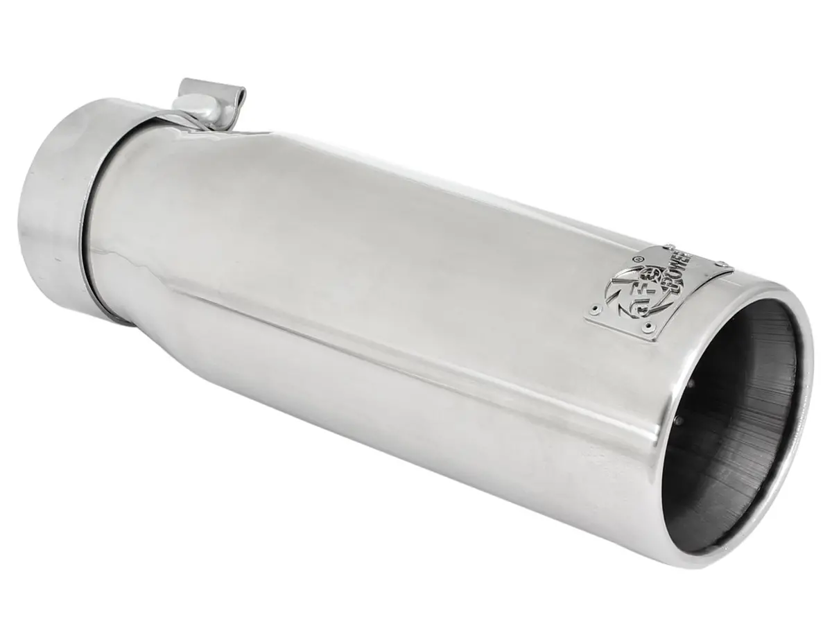 Afe: Mach Force-Xp 3" 304 Stainless Steel Exhaust Tip 3 In X 4 Out 12 L In Bolt-On (Pol) 1
