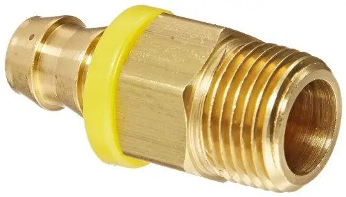 Push On Swivel Hose Barb - Swivel X Mpt 1