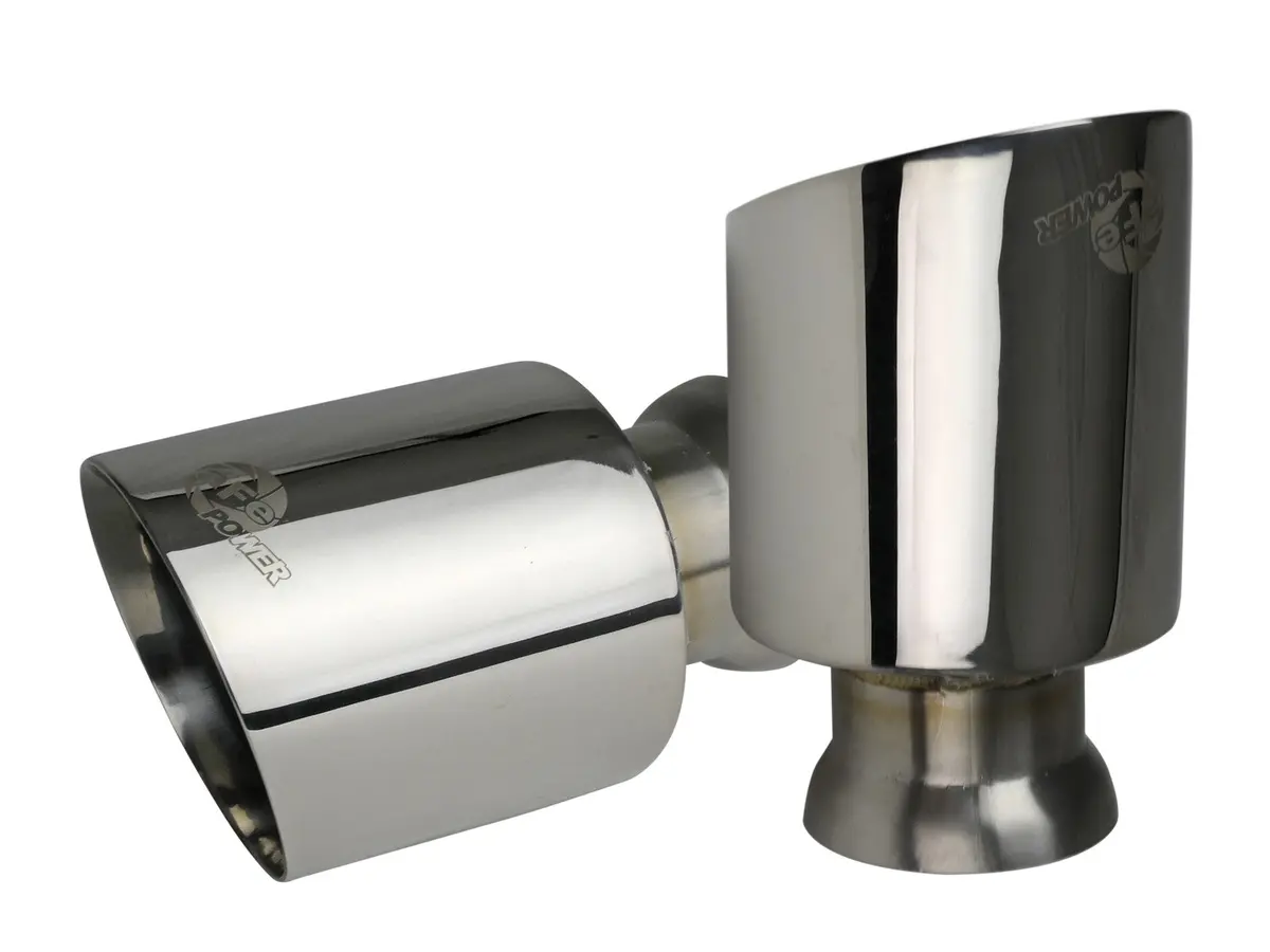 Afe: Mach Force-Xp 4-1/2" Polished Direct-Fit Exhaust Tip Set Dodge Charger / Hellcat 15-19 V8-6.2L (Sc)/6.4L 1