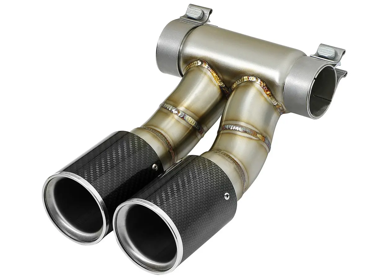 Afe: Mach Force-Xp 3-1/2" 304 Stainless Steel Exhaust Tip Porsche Cayman S/Boxster S (981) 13-16 H6-3.4L 1