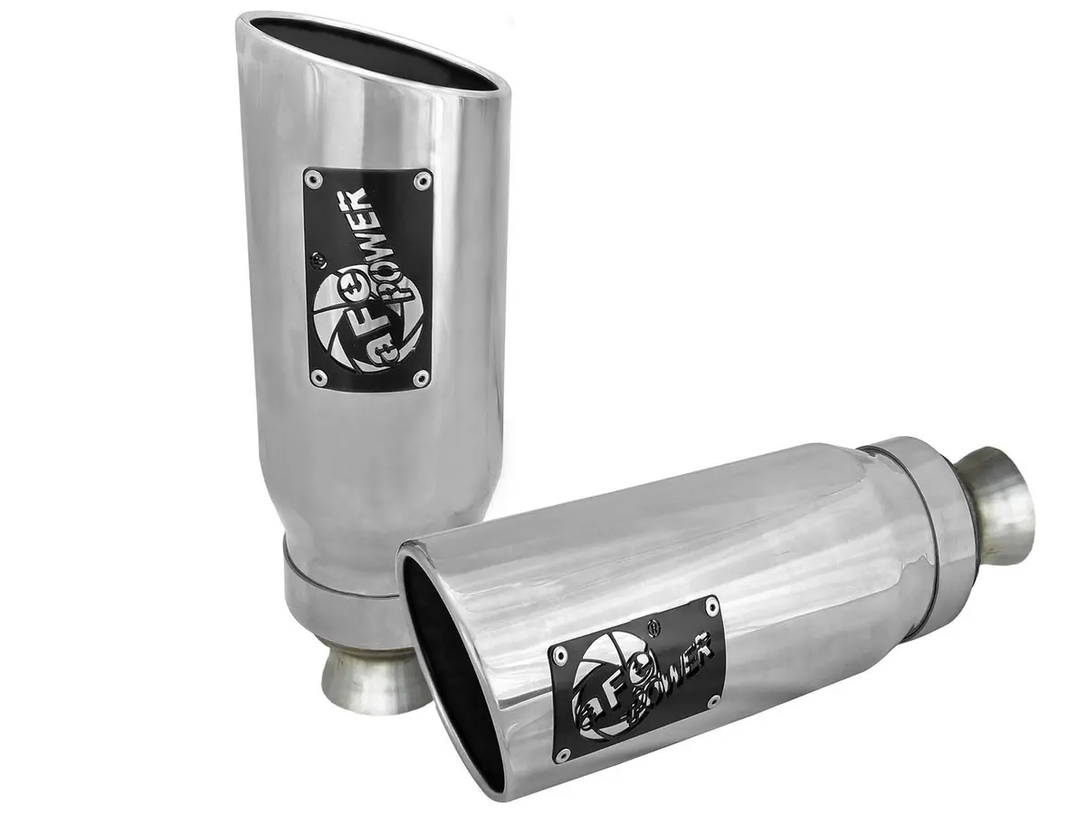 Afe: Mach Force-Xp 5" Stainless Steel Direct-Fit Exhaust Tip Set 	 Dodge Ram 1500 (Dt) 19-20 V8-5.7L 1