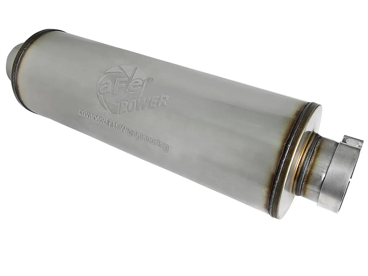 Afe: Saturn 4S - 4" 409 Stainless Steel Muffler 1