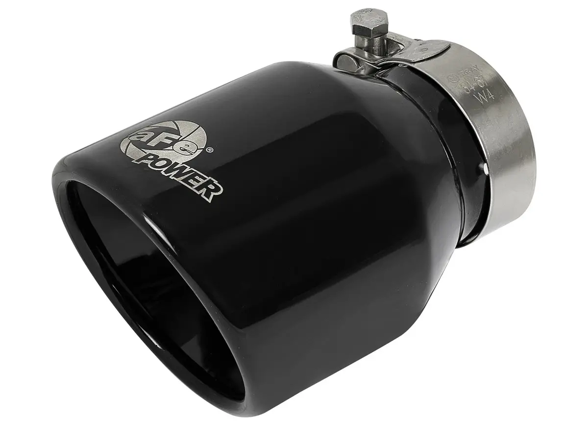 Afe: Mach Force-Xp 2-1/2" 304 Stainless Steel Exhaust Tip 2-1/2" In X 4" Out X 6" 1