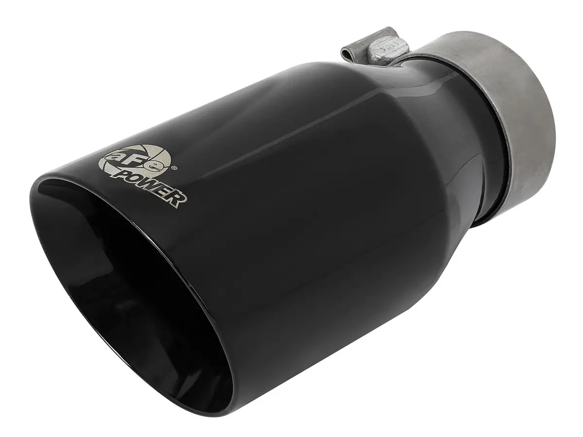 Afe: Mach Force-Xp 3" 304 Stainless Steel Exhaust Tip 3" In X 4-1/2" Out X 9" 1