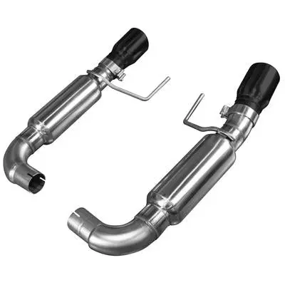 Kooks Headers & Exhaust: 2015+ Ford Mustang Gt 5.0L Oem X 3" Axle Back Exhaust W/ Black Tips 2