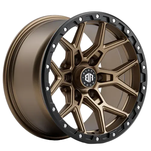 Black Rock Viper Dark Bronze Black Ring 1