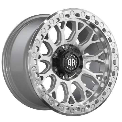 Black Rock Spider Silver Machined 1