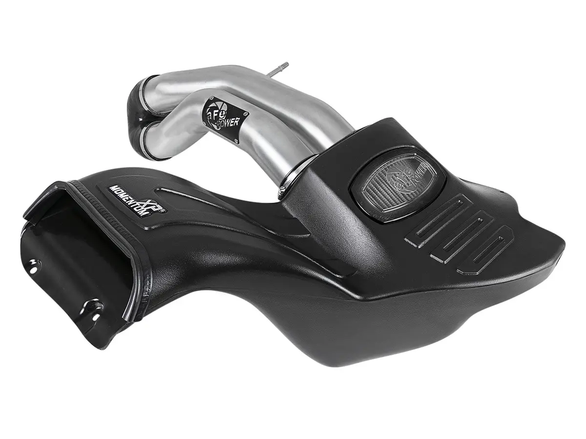 Afe: Momentum Xp Cold Air Intake System - Brushed W/Pro Dry S Filter Media Ford F-150 15-19 V8-5.0L 1