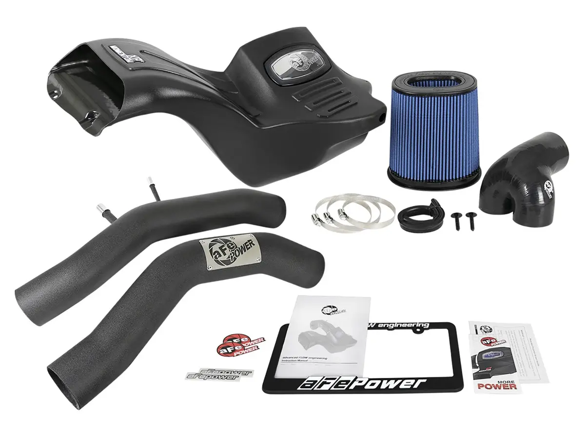 Afe: Momentum Xp Cold Air Intake System - Black W/Pro 5R Filter Media Ford F-150 15-19 V8-5.0L 2
