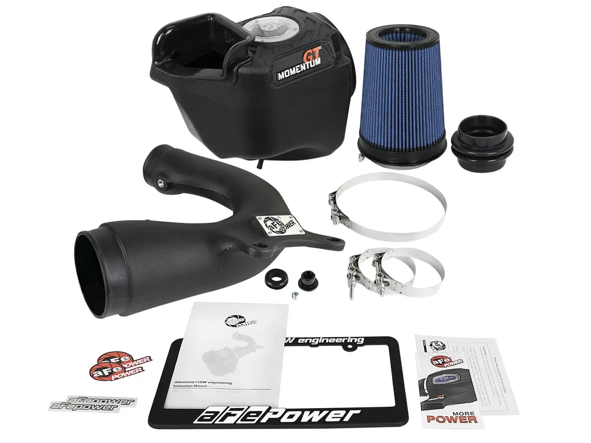 Afe: Momentum Gt Cold Air Intake System W/Pro 5R Filter Media Jeep Wrangler (Jk) 12-18 V6-3.6L W/ Sprintex Supercharger 2