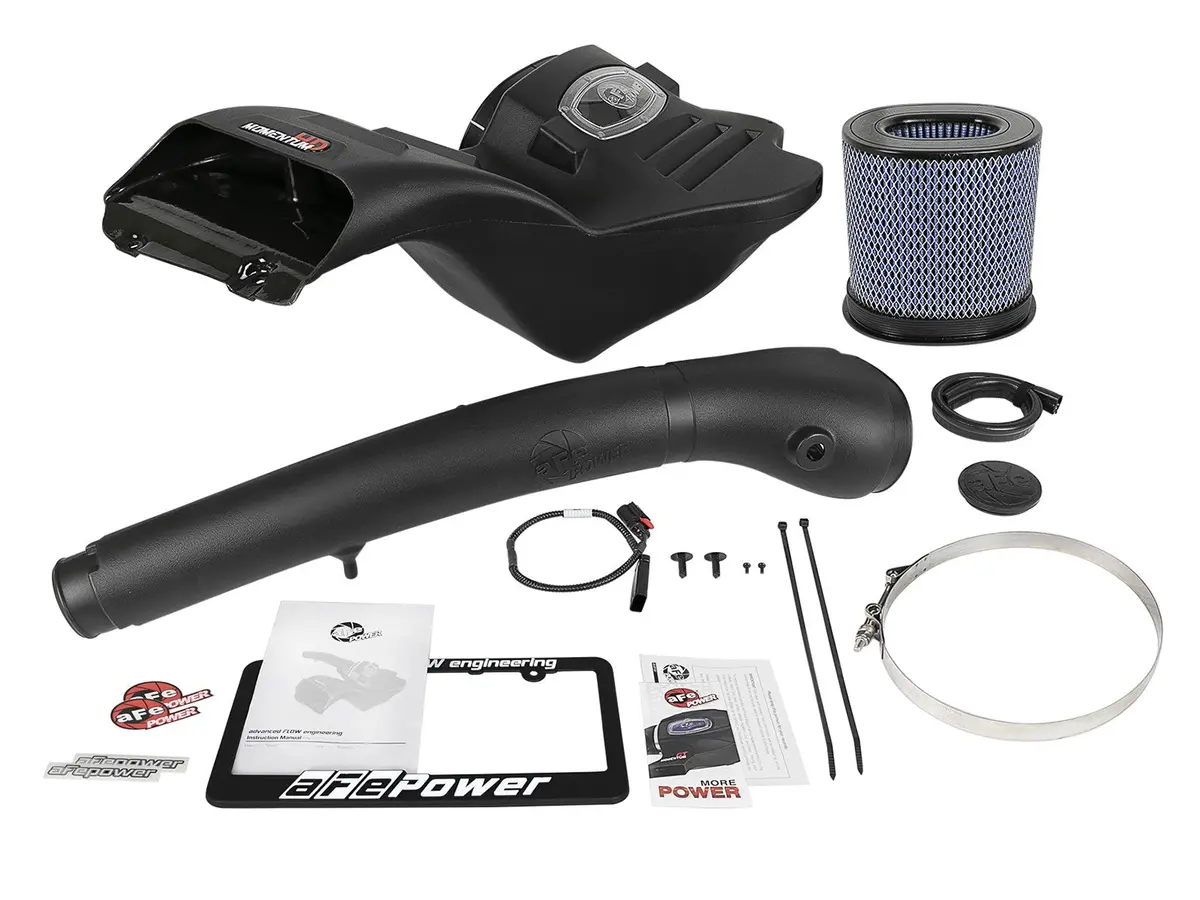 Afe: Momentum Hd Cold Air Intake System W/Pro 10R Filter Ford F-150 18-19 V6-3.0L (Td) 2