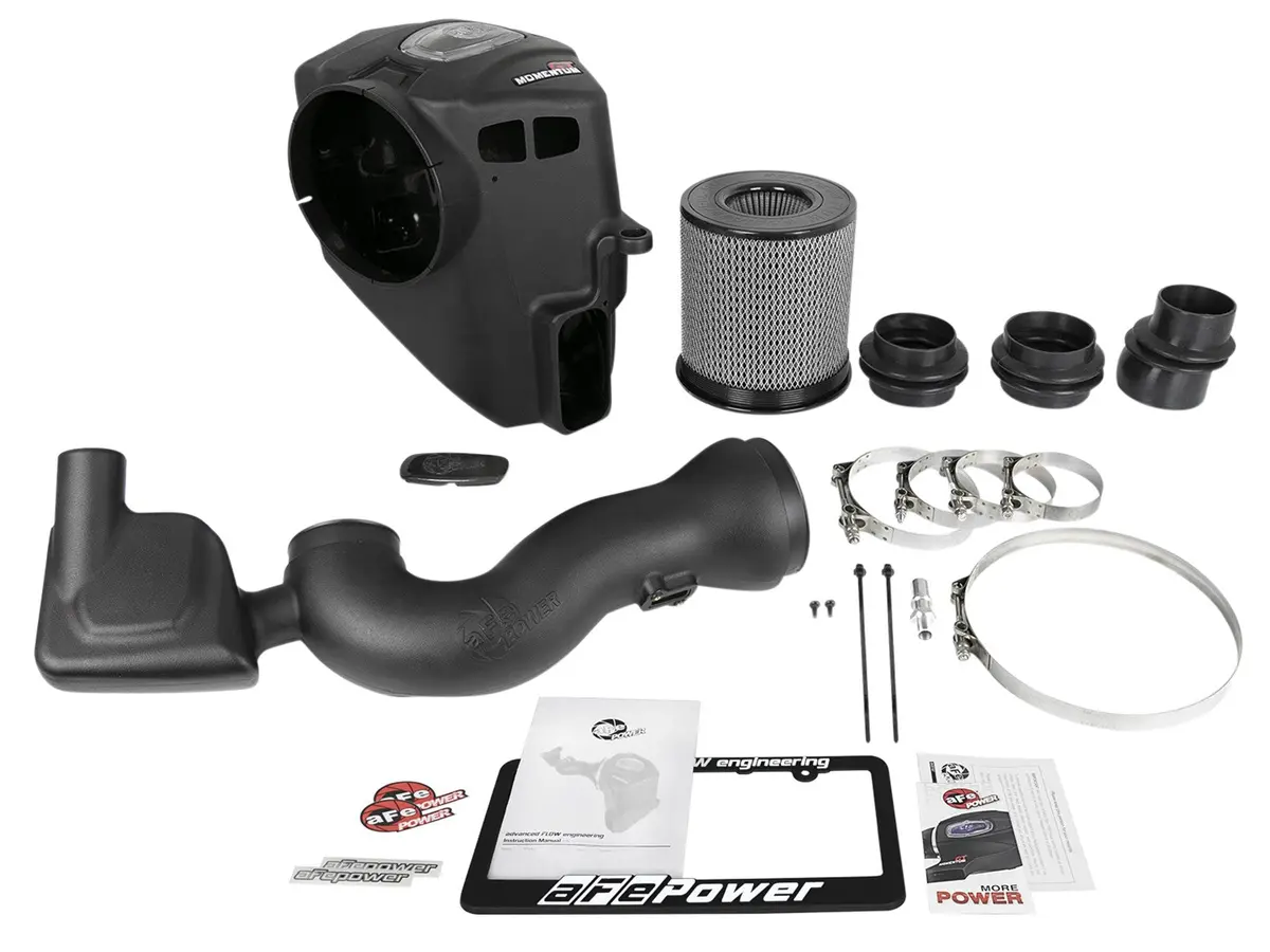 Afe: Momentum Gt Cold Air Intake System W/ Pro Dry S Filter 2019 Gm Silverado/Sierra 1500 V6-4.3L/V8-5.3L/6.2L 2