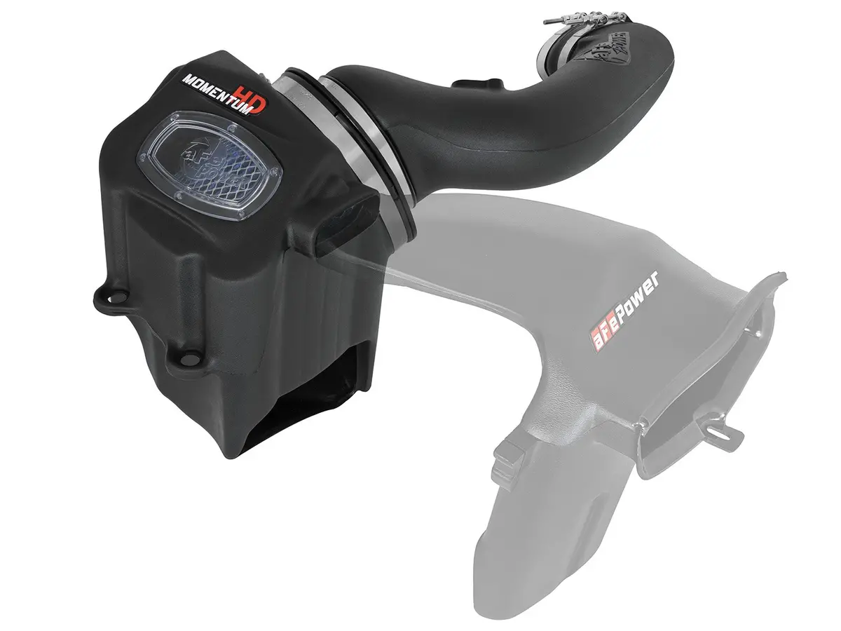 Afe: Momentum Hd Cold Air Intake System W/Pro 10R Filter Media Ford Diesel Trucks 17-19 V8-6.7L (Td) 1