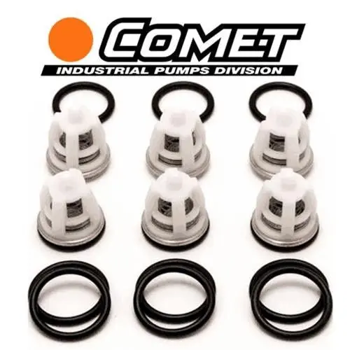 5025.0011.00 Kit (6) Check Valves By Comet Pumps (1946) 1