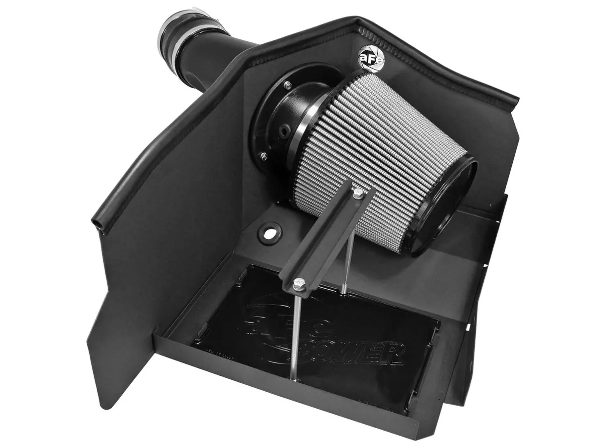 Afe: Magnum Force Stage-2 Cold Air Intake System W/Pro Dry S Filter Media Ford Diesel Trucks 99-03 V8-7.3L (Td) 1