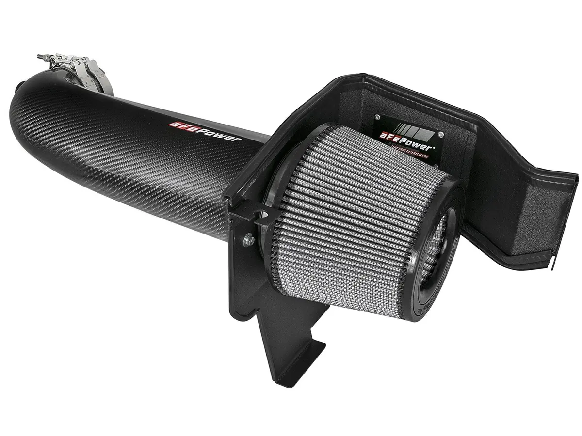 Afe: Track Series Carbon Fiber Cold Air Intake System W/Pro Dry S Filter Media Dodge Challenger/Charger/Chrysler 300C 11-19 V8-5.7L Hemi 1