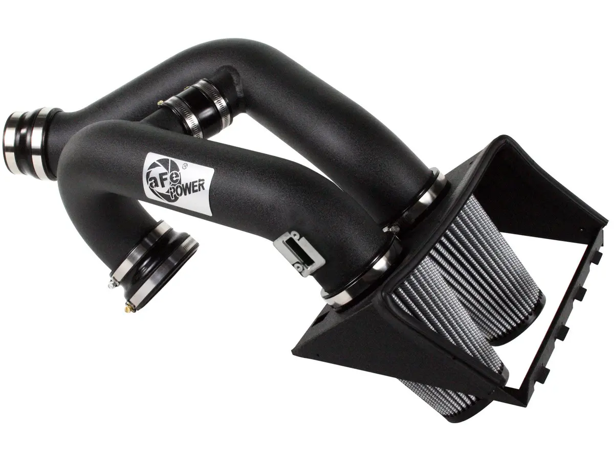 Afe: Magnum Force Stage-2 Dual 3-1/2" Cold Air Intake System W/Pro Dry S Filter Media Ford F-150 Ecoboost 2011 V6-3.5L (Tt) 1