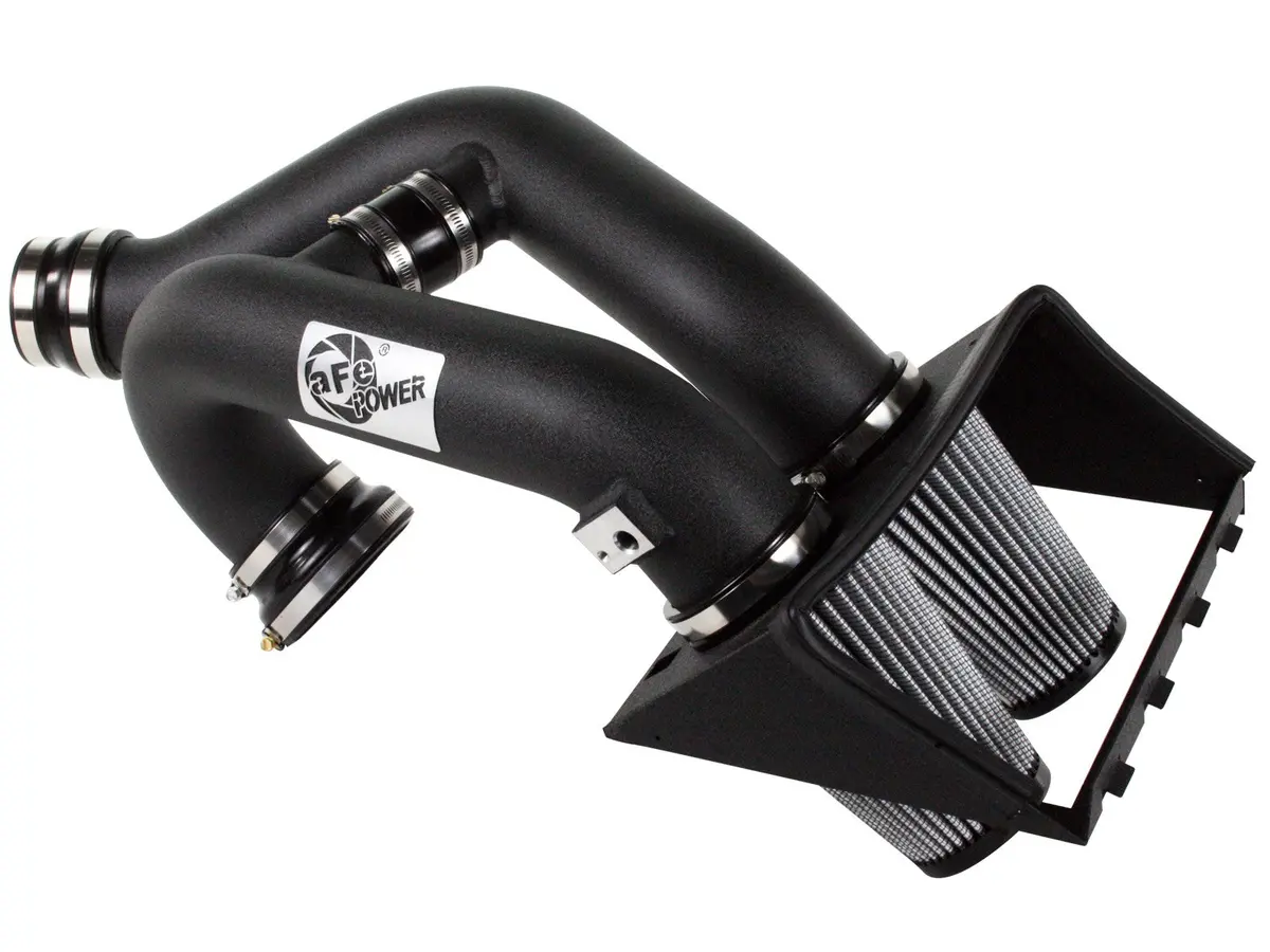 Afe: Magnum Force Stage-2 Dual 3-1/2" Cold Air Intake System W/Pro Dry S Filter Media Ford F-150 Ecoboost 12-14 V6-3.5L (Tt) 1