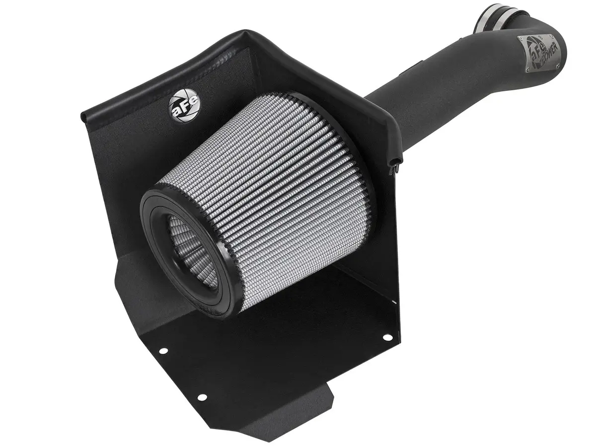 Afe: Magnum Force Stage-2 Cold Air Intake System - Black W/Pro Dry S Filter Gm Silverado/Sierra 1500 14-19 / Tahoe/Suburban/Yukon/Xl/Escalade 15-19 V8-5.3L/6.2L 1
