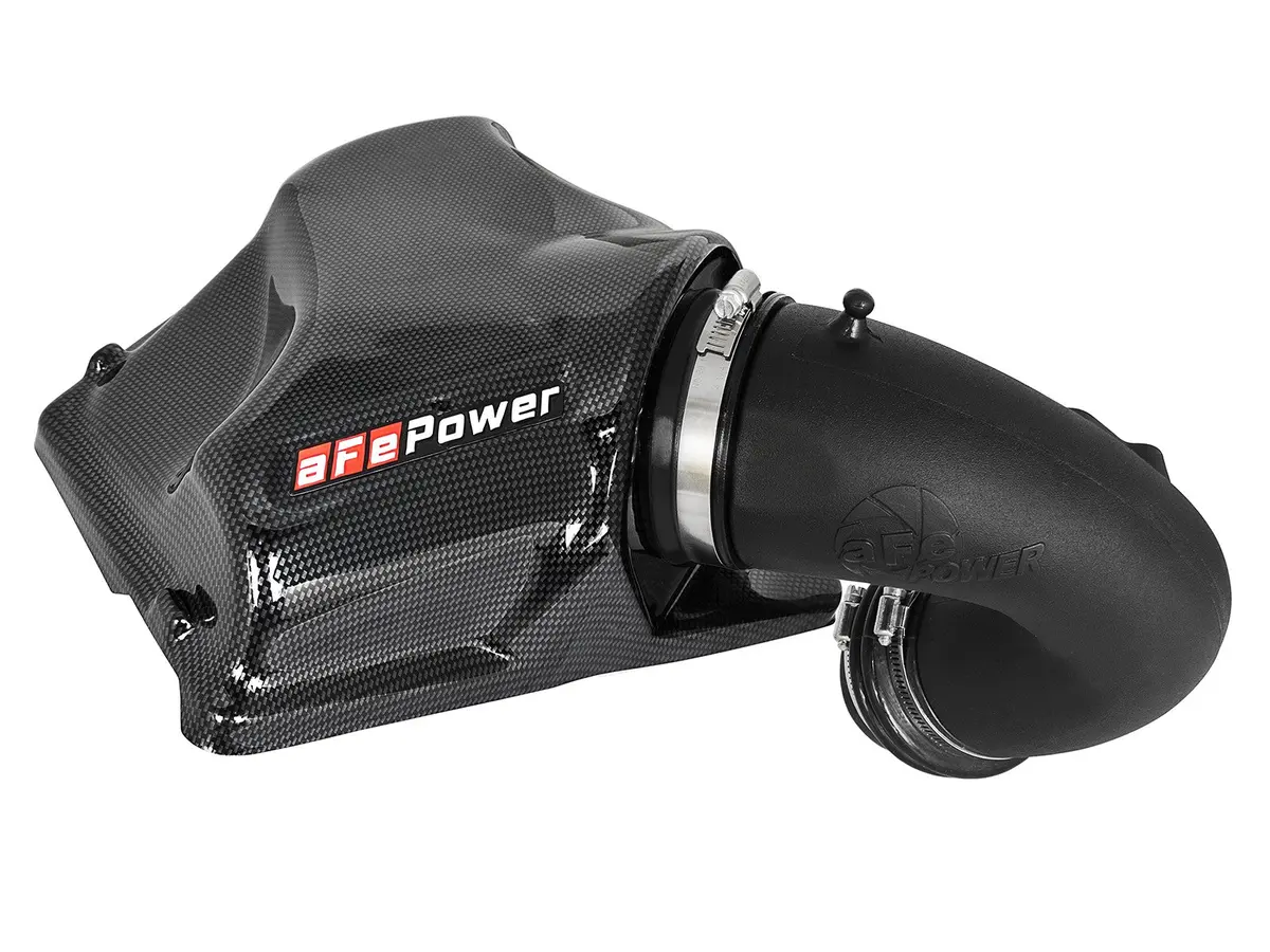 Afe: Magnum Force Stage-2 Pro Dry S Cold Air Intake System W/ Carbon Fiber Look Cover Bmw 330I/430I (F3x) 16-19 L4-2.0L (T) B46/B48 1