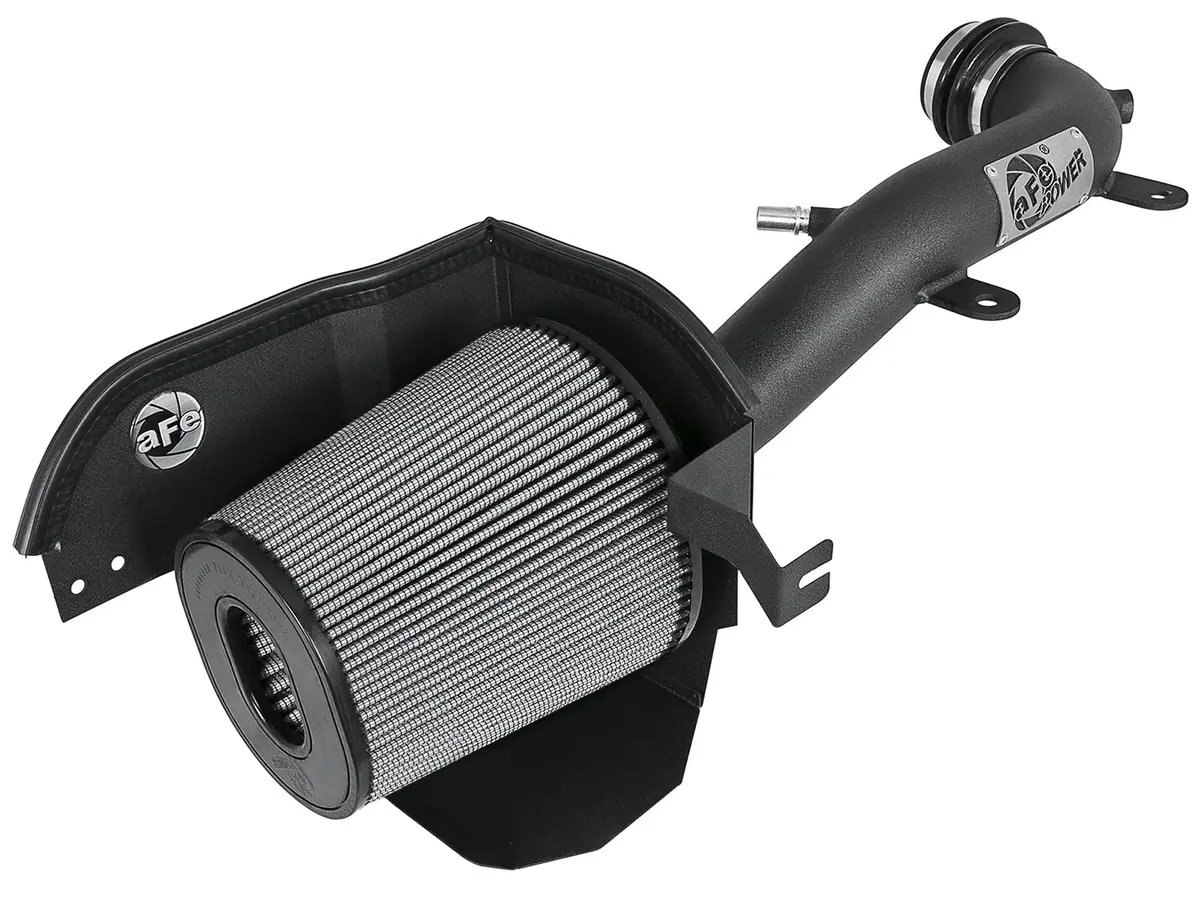Afe: Magnum Force Stage-2 Xp Cold Air Intake System - Black W/Pro Dry S Filter Media 18-20 Jeep Wrangler (Jl) / 2020 Gladiator (Jt) V6-3.6L 1