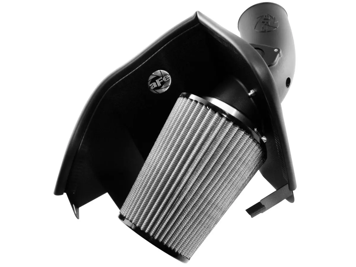 Afe: Magnum Force Stage-2 Cold Air Intake System W/Pro Dry S Filter Media Ford Diesel Trucks 03-07 V8-6.0L (Td) 1