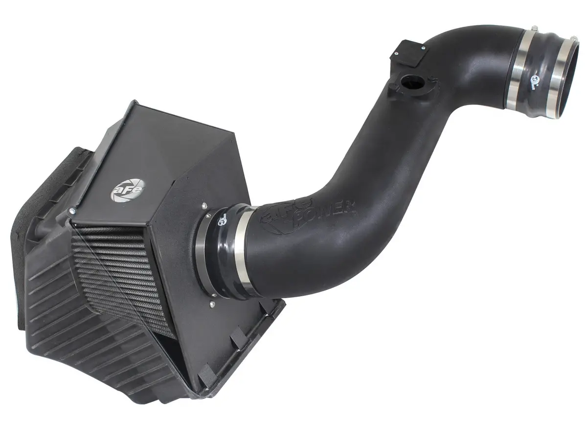 Afe: Magnum Force Stage-2 Cold Air Intake System W/Pro Dry S Filter Media Gm Diesel Trucks 11-16 V8-6.6L (Td) Lml 1