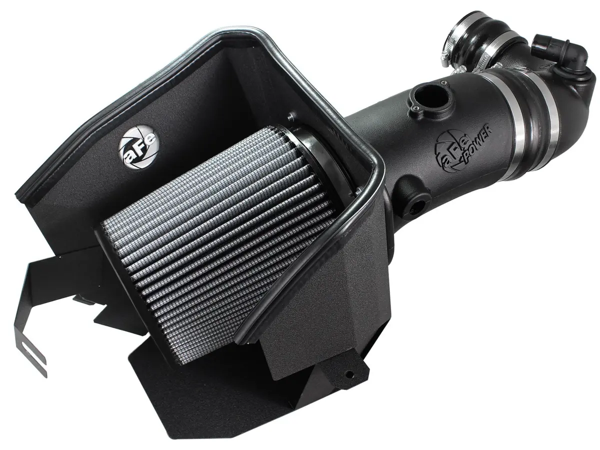 Afe: Magnum Force Stage-2 Cold Air Intake System W/Pro Dry S Filter Media Ford Diesel Trucks 08-10 V8-6.4L (Td) 1