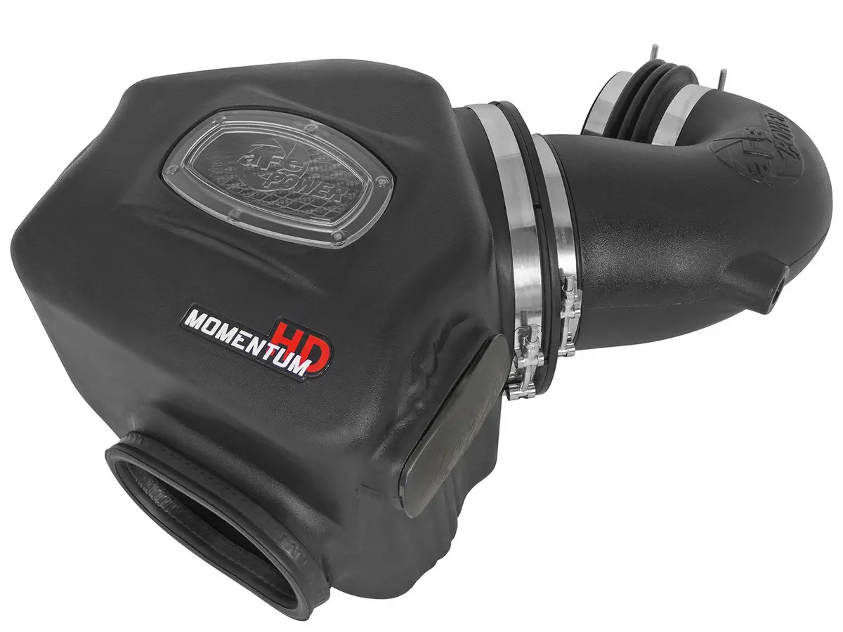 Afe: Momentum Hd Cold Air Intake System W/Pro Dry S Filter Media Dodge Diesel Trucks 94-02 L6-5.9L (Td) 1