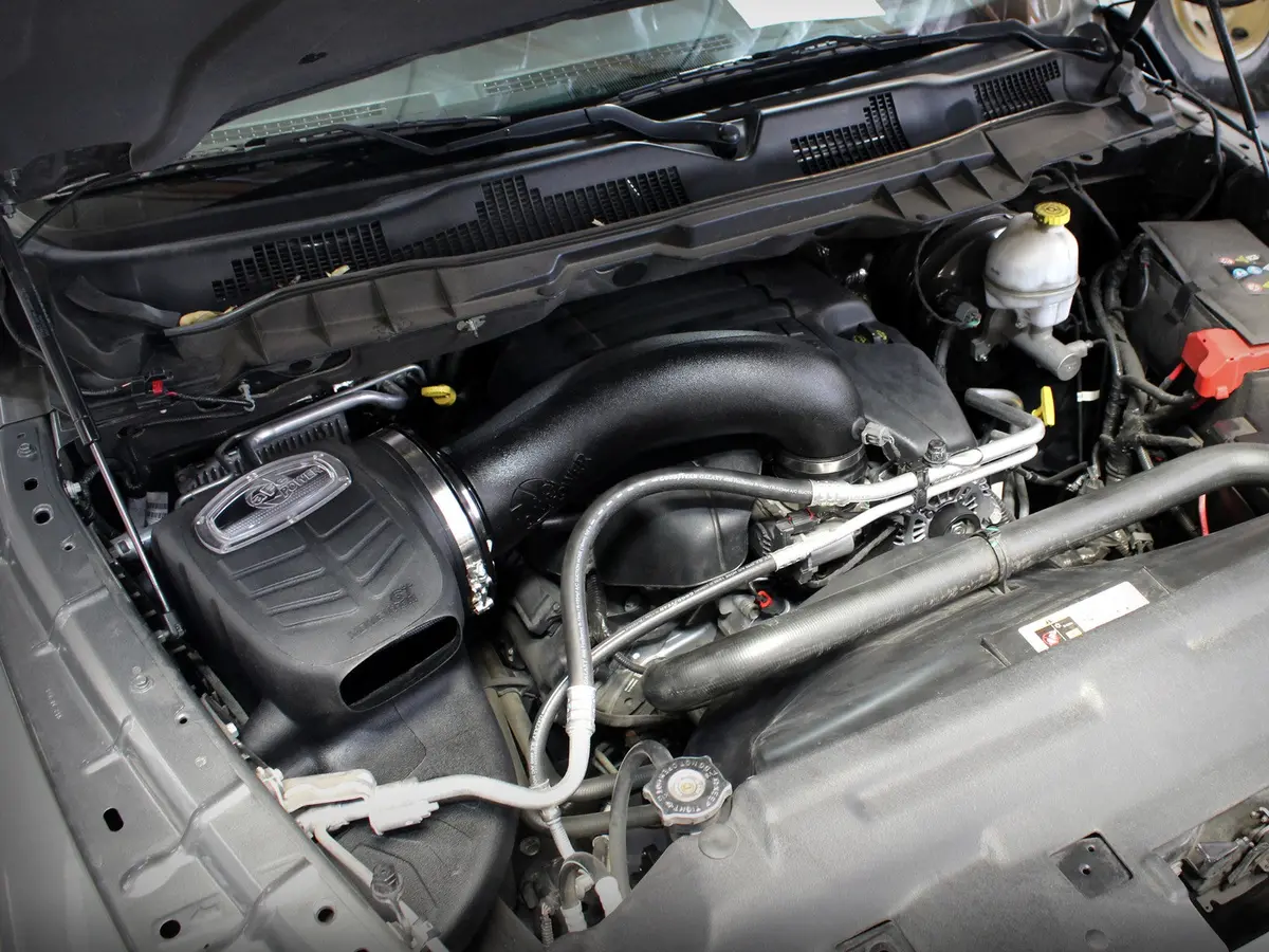 Afe: Momentum Gt Cold Air Intake System W/Pro Dry S Filter Media Dodge/Ram 1500 09-19 V8-5.7L Hemi 2